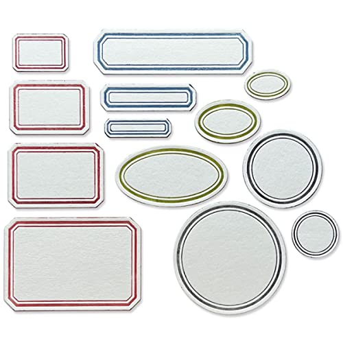 Vintage Labels Dies for Card Making Various Tags Labels Metal Cutting Dies for DIY Scrapbooking Paper Crafting Arts Crafts Projects Scrapbooking Supplies Wedding Tags Metal Die Cuts Punch Template von OTCRAFT