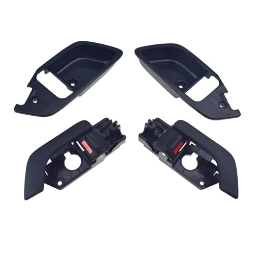 OTDQS Auto Links Rechts Innen Türgriff Fangen Abdeckung Für Hyundai Für Tiburon Für Tuscani Für Coupe 2003-2008 82611-2C000 Ersatz(Door Handle Set) von OTDQS