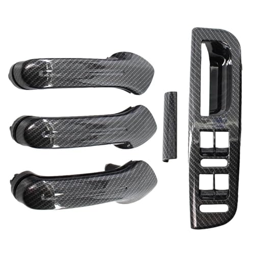 OTDQS Carbon Fiber Innen Haltegriff Türgriff Für VW Für Jetta Für Golf Für Bora MK4 1998 1999 2000 2001 2002 2003 2004 Ersatz(Left Hand Drive) von OTDQS
