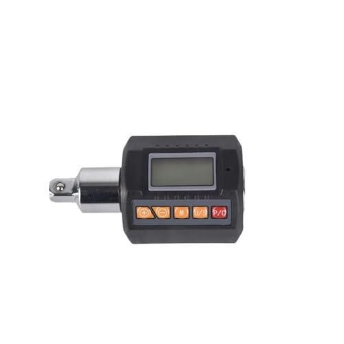 1/2 einstellbarer Drehmomentprüfgerät ANC-30. Sets mit Adapter Digital Drehmomentzähler Drehmomentschlüsselkopf Fahrrad Set Auto Reparatur Fahrrad,Langlebig(Rood) von OTENC