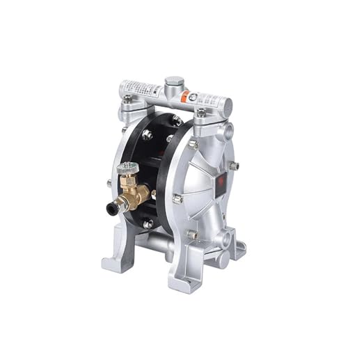 10 Pneumatische Doppelmembranpumpe, kleine Farbspritzanzug-Membranpumpe, pneumatische Membran-Farbpumpe,Korrosionsbeständig(BSD-DS-S-10) von OTENC