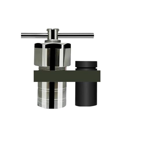 Autoklav, 20 ml 25 PPL-auskleideter Hydrothermalsynthese-Autoklavenreaktor 3 MPa Hochdruck-Aufschlusstank(Yellow) von OTENC