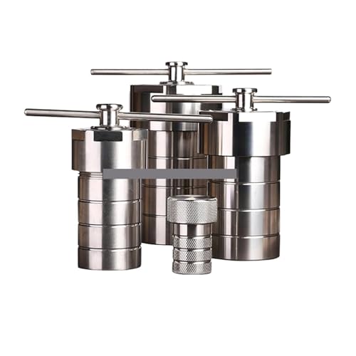 Autoklav, 5–500 ml hydrothermischer Autoklavenreaktor mit PTFE-Kammer, Synthese-Hochdruck-Aufschlusstank(200 ml set) von OTENC
