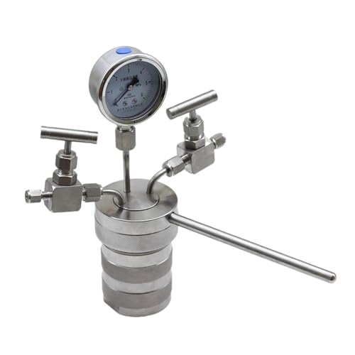 Autoklav, Autoklav-Reaktorfäß for hydrothermale Synthese + Einlass-Auslass-Messrät 100 ml, 6 MPa Autoklav, Autoklav-Reaktorfäß for hydrothermale Synthese + Einlass-Auslass-Messrät 100 ml, 6 MPa von OTENC