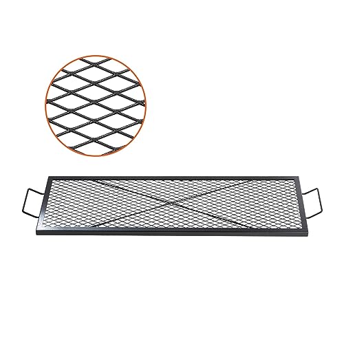 Barbecue Grill Holzkohle Grill Tragbare Leichte Barbecue Grill Werkzeuge for Kochen Im Freien Camping Wandern Picknicks Party,Zeitersparnis(32x15in) von OTENC