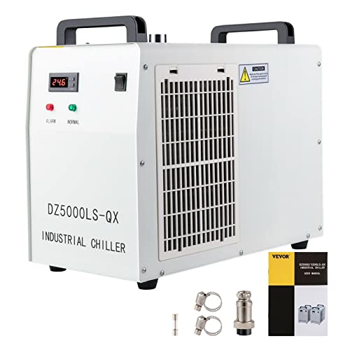 CW-5000dg Industriewasserkühlerkühler Thermolysekühlung 6L for 8 0W/100W CO2 Glasröhre des Gravurwerkzeugs,Effiziente Ausrüstung von OTENC