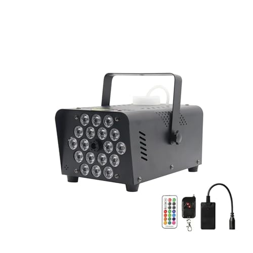 DJ-Lichter, Fernbedienung LED Rauch Maschine Farbwechsel Fogger Projektor Ausrüstung for DJ Disco Weihnachten Party Halloween Bühne für Partys von OTENC
