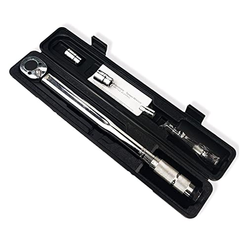 Drehmomentschlüssel einstellbar Drehmomentschlüssel Voreinstellungsdrehmomentschlüssel 1/4 3/8 1/2 Schraubenschlüssel,Langlebig(Three piece(1/2 (28-210NM))) von OTENC