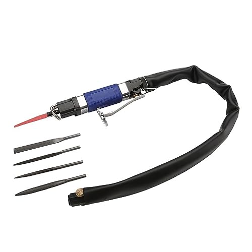 Druckluftsäge 2-in-1-Säbelluft-Körpersäge und Luftfeilen-Kit, pneumatisches Luftfeilenwerkzeug, Säbelfeilen-Polierwerkzeuge, Feilenpolierer(Blue) von OTENC