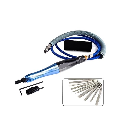 Druckluftsäge Ultraschall Air Micro Grinder Pen Set Pneumatische Polieren Schleifen Schnitzen Kolben Oszillierende Feile Metall Holz Läppen Werkzeuge(Air grinder set) von OTENC