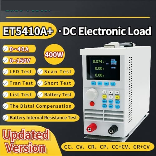 Funktionsgenerator, DC Elektronische Last Programmierbare ET5410A + ET5420A + USB Netzteil 500V40A 400W Digital Last Batterie Tester(ET5410A upgradation) von OTENC
