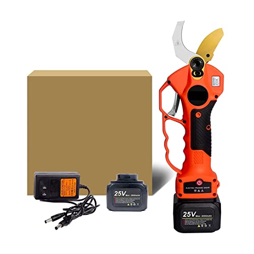 Gartenscheren, 25 V 40 mm kabellose elektrische Astschere, effektive Schere, Größe der Obstzweige, Bonsai, 12 Stunden Arbeit,Präzisionsschneiden(Shears(Box)) von OTENC