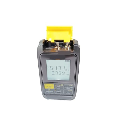 Glasfasertester, Mini 4in1 Akku Aufladen Optischer Leistungsmesser Visual Fault Locator Kabeltester 5 Km 20 Km 30 Km(FWP 20C V01) von OTENC