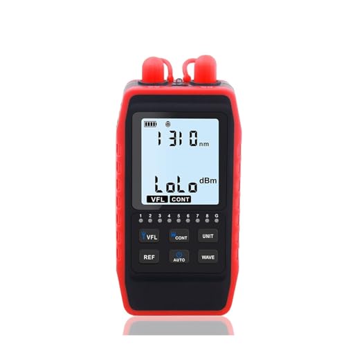 Glasfasertester, NF-908L Glasfaser-Leistungsmesser VFL REF FC SC ST -60 ~ + 8 DBm Visual Fault Locator Netzwerkkabeltest Optik-Fehlertester von OTENC