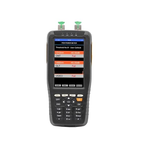 Glasfasertester, PON Power Meter Tester Faser Tester PON Optische Netzwerk Terminal Tester Wiederaufladbare Hohe Präzision TM70B TM70B-OV1 Glasfasertester, PON Power Meter Tester Faser Tester PON Optische Netzwerk Terminal Tester Wiederaufladbare Hohe Präzision TM70B TM70B-OV1 von OTENC