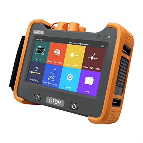 Glasfasertester, TMO350 OTDR. Optisches Time-Domain-Reflektometer 850/1300/1310 / 1550nm Vierwellenlänge einzelne Multi-Mode-Integration von OTENC