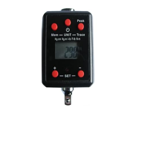 Hochpräzise professioneller digitaler Drehmomentschlüssel 1.5-1000nm Mini-Drehmomentadapter elektronischer digitaler Drehmomentzähler,Langlebig(WRG3-135(135nm)) von OTENC