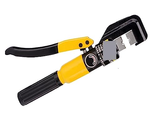 Hydraulisches Crimpwerkzeug, 4–70 mm² hydraulische Crimpzange, YQK-70 Druck 8T Heim-Hydraulikwerkzeuge, hydraulische Zange, DIY-Kabelanschluss-Crimpzange für Kabelschuhe Schnell-Hydraulikzange(YQK-70- von OTENC