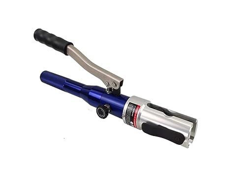 Hydraulisches Crimpwerkzeug, Hydraulische Pex-Rohr-Crimpwerkzeuge, Press-Sanitärwerkzeuge for Pex-, Edelstahl- und Kupferrohre, geeignet for enge Räume für Kabelschuhe Schnell-Hydraulikzange(With TH U von OTENC