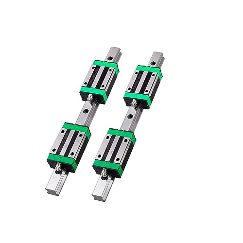 Linearlager, 2 Stück Linearschiene 200–1000 Mm Mit 4 Stück Lagerblockflansch For CNC-3D-Drucker DIY,Feine Verarbeitung(HGR20CA,1000mm) von OTENC