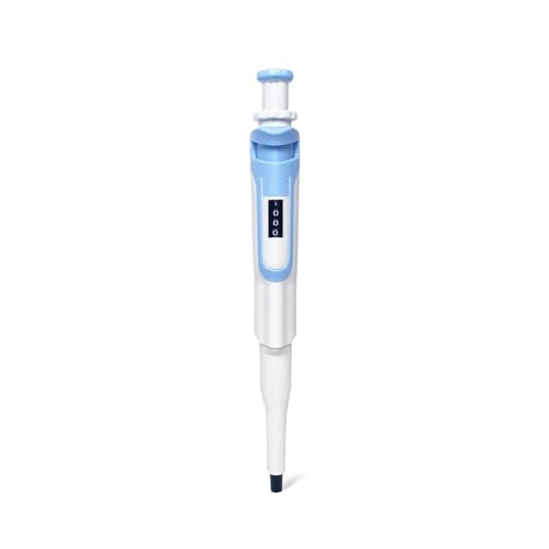 Mikropipette, Laborpipette, digital, einstellbar, 0,1–10 ml, Pipette, Laborbedarf, autoklavierbar, Tropfpipette, medizinisches Zubehör mit Spitzen(100-1000ul) von OTENC