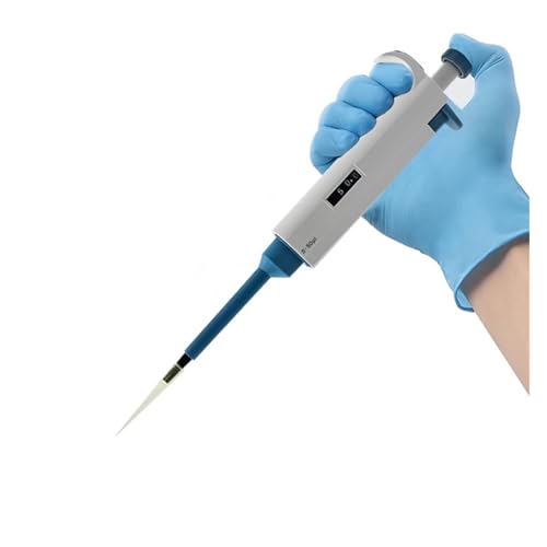 Mikropipette, Pipette Lab Automatische Pipette, digital, einstellbar, Kunststoffpipette – genaue Übertragung for Chemielaborgeräte(20-200ul) von OTENC