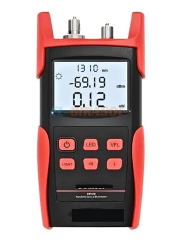 OTDR-Tester Fiber Optic Power Meter OPM -70 + 10dBM OM-608 Fibra Optica Tester Lichtquelle Visual Fault Locator VFL 10mW FTTH OTDR-Tester Fiber Optic Power Meter OPM -70 + 10dBM OM-608 Fibra Optica Tester Lichtquelle Visual Fault Locator VFL 10mW FTTH von OTENC