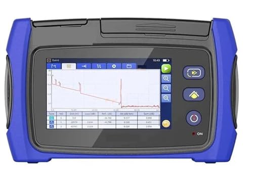 OTDR-Tester OTDR 1310/1550/1577/1625/1650nm 31dB/29dB VFL Optical Time Domain Reflektometer OPM Aktive Faser Live tester(KL6100P2 UPC) von OTENC