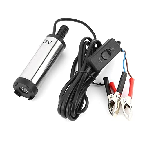 Pumpe mit geringem Gasverbrauch 12V 38mm elektrische Kraftstoffförderpumpe Wasser Öltransfer Betankung Tauchpumpe for Diesel Wasserpumpe Auto Motorrad Mit auslaufsicherem Design, einfach zu bedienen Pumpe mit geringem Gasverbrauch 12V 38mm elektrische Kraftstoffförderpumpe Wasser Öltransfer Betankung Tauchpumpe for Diesel Wasserpumpe Auto Motorrad Mit auslaufsicherem Design, einfach zu bedienen von OTENC