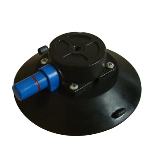 Saugnäpfe 4,5 Zoll 1/4-20 3/8-16 Gewinde Glas Saugnäpfe Saugplatte for Heben von Fliesen Marmor für Metall, Fliesen(3/8) von OTENC
