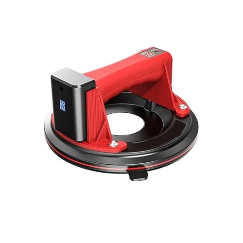 Saugnäpfe 8 Zoll 200 kg starker elektrischer Vakuumsauger for Glashebesauger Hochleistungs-Vakuumheber für Metall, Fliesen(Rood) von OTENC