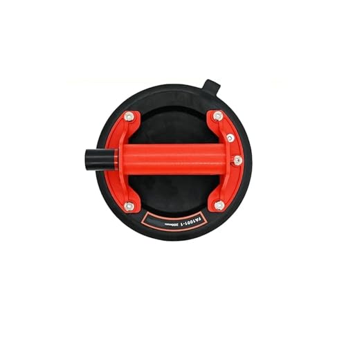 Saugnäpfe Vakuum-Saugnapf mit 200 kg Tragfähigkeit for die Adsorption von Fliesen, Granit und Glas, for Heben von 20,3 cm Becher für Metall, Fliesen(Red 1 PC) von OTENC