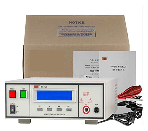 Spannungsprüfer, Präzisionsdesktop Digitalspannungstester AC 0-5KV DC 0-6KV Programmierbar AC DC Spannungstester RK7120 standhalten Spannungsprüfer, Präzisionsdesktop Digitalspannungstester AC 0-5KV DC 0-6KV Programmierbar AC DC Spannungstester RK7120 standhalten von OTENC
