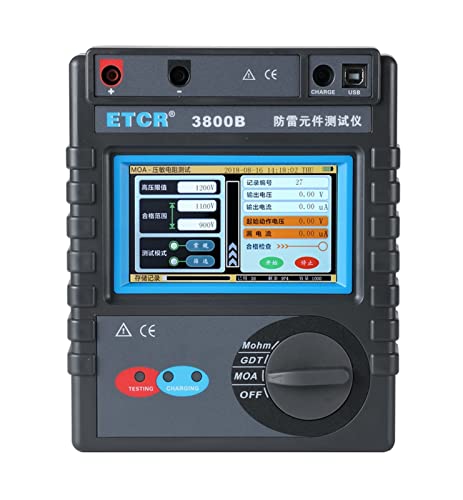 Spannungsprüfer, Protection Component Tester ETCR3800B Lightning Protection Component Tester MOV GDT SPD Arrester Tester Spannungsprüfer, Protection Component Tester ETCR3800B Lightning Protection Component Tester MOV GDT SPD Arrester Tester von OTENC