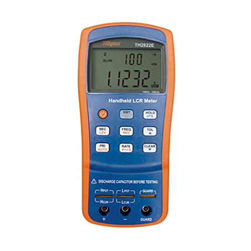 Spannungsprüfer, Th2822e Handheld Lcr Meter Desktop Digitalwiderstandstester 0,1% Genauigkeitstestsignalfrequenz 100 Hz 120 Hz 1kHz 10kHz 10 0KHz von OTENC
