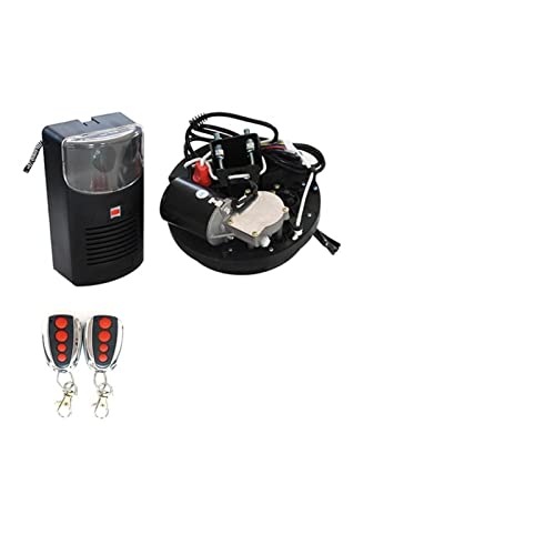 Toröffner, Automatische Garage Roller Türöffner Motor Operator Rolling Up Gate Opener Motor Open Driver 250N Hubkraft Home Security,Kraftvolles Schiebetor(Kit 1) von OTENC