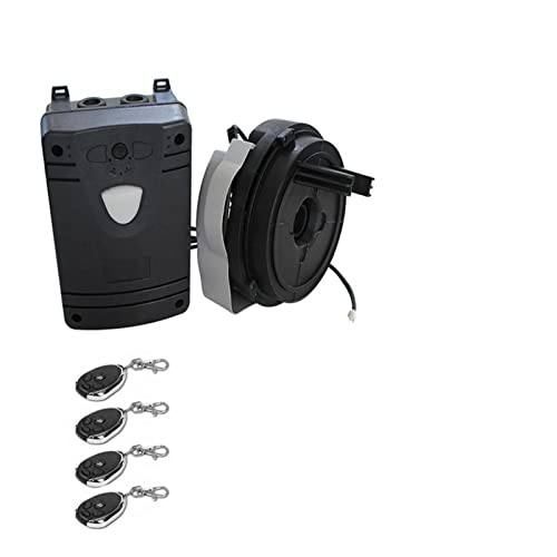 Toröffner, Automatische Garage Roller Türöffner Motor Operator Rolling Up Gate Opener Motor Open Driver 350N Lift Force Home Security,Kraftvolles Schiebetor(Kit 2) von OTENC