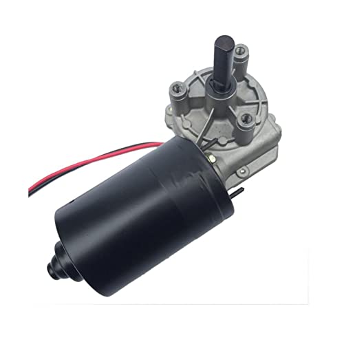 Toröffner, Dc 60w. Wurm Getriebemotor 10-300 RPM Garagentür Rollgate Metallgetriebe High Drehmoment Niedrig RPM Motor,Kraftvolles Schiebetor(150,24) von OTENC