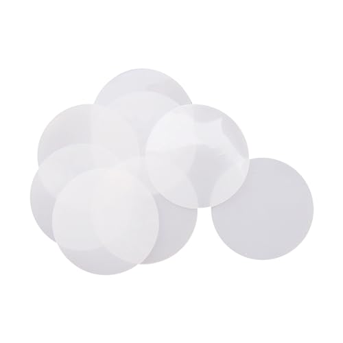 Dichtungsplatten aus Silikonkautschuk, runde Unterlegscheiben for den industriellen Einsatz, Dicke 1,5 mm, 10 Stück, Durchmesser: 80 mm(Diameter:50mm) von OTENG