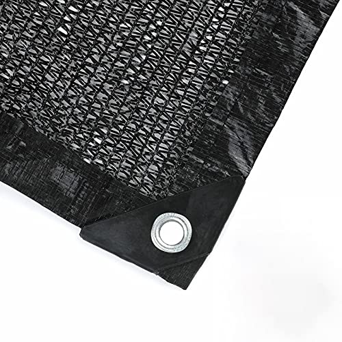 Schattentuch Leicht Und Haltbarkeit Schatten Uv bestäNdiges Netz 60%-65% Shading Rate,Schattiernetz GewäChshaus Sonnenschutz Netz,FüR Garten Blumen Pflanze Schwarz (1mx2m/3.3ftx6.6ft) von OTIGA