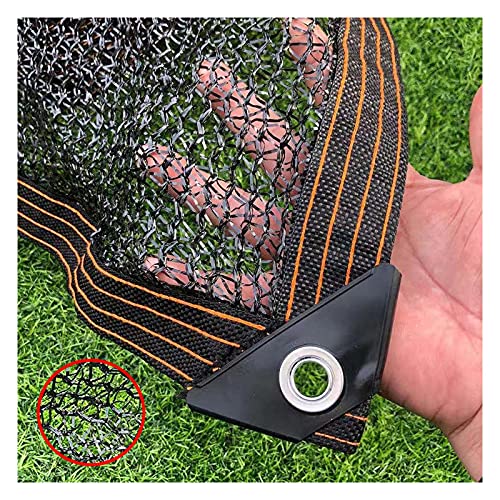 Schattiernetz GewäChshaus Sonnenschutz Netz,Schattentuch Leicht Und Haltbarkeit Schatten Uv bestäNdiges Netz 50%-55% Shading Rate,FüR Garten Blumen Pflanze Schwarz (2mx4m/6.6ftx13.1ft) von OTIGA