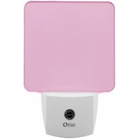 Otio - Nachtlicht mit Dämmerungsautomatik Rosa von OTIO