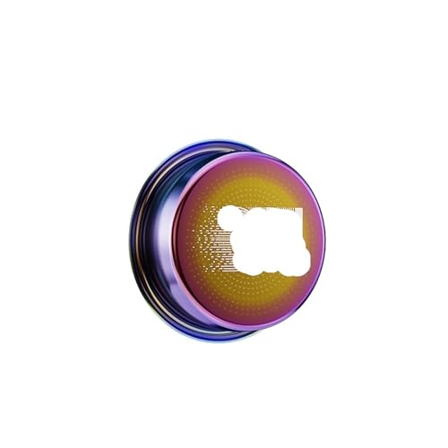 Kompatibel For MHW-3BOMBER DH Pulver Schüssel Espresso Griff 58mm Kaffee Maschine Pulver Schüssel Extraktion Zubehör(Colorful-58mm-18g) von OTKSMDYY