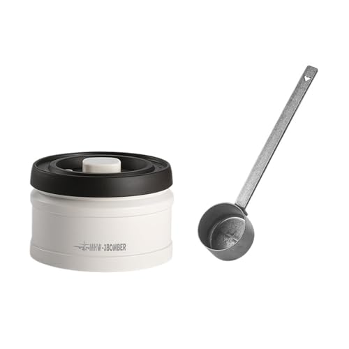 Kompatibel Mit MHW-3BOMBER Kaffee & Lebensmittel Manueller Vakuum-Aufbewahrungsbehälter Luftdichter Behälter Tragbares Campingwerkzeug Empfindliches Küchenzubehör(750ml and Spoon) von OTKSMDYY