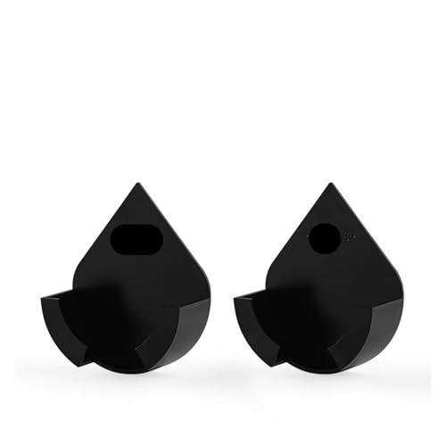 Kompatibel Mit MHW-3BOMBER Kaffeefilterhalter For 51 Mm, 53 Mm, 54 Mm, 58 Mm Siebträger, Einfaches Wandaufhängungsgestell, Café-Werkzeuge, Home Barista-Zubehör(2pcs Black) von OTKSMDYY