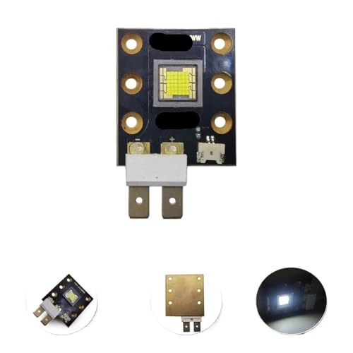 LED Bühnenlicht-Chip 200W 12A DC12-16V Kaltweiß 7000-8000k Hohe Leuchtkraft For Moving Head-Lampenprojektor(200W x 1pcs) von OTKSMDYY