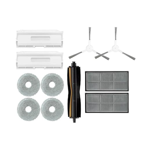 OTKSMDYY Hauptbürste/Seitenbürste/Staubbeutel/Filter/Wischtuch Kompatibel Mit Xiaomi H40 D101CN Roboterstaubsauger Ersatzteile OTKSMDYY Hauptbürste/Seitenbürste/Staubbeutel/Filter/Wischtuch Kompatibel Mit Xiaomi H40 D101CN Roboterstaubsauger Ersatzteile von OTKSMDYY