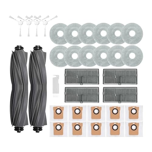 OTKSMDYY Kompatibel Mit Xiaomi Mijia M30S D103CN Roboter-Staubsauger, Teile, Verbrauchsmaterial, Hauptseitenbürste, Hepa-Filter, Staubbeutel, Wischtuch OTKSMDYY Kompatibel Mit Xiaomi Mijia M30S D103CN Roboter-Staubsauger, Teile, Verbrauchsmaterial, Hauptseitenbürste, Hepa-Filter, Staubbeutel, Wischtuch von OTKSMDYY