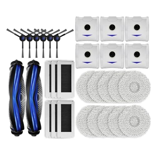 OTKSMDYY Kompatibel for Ecovacs Deebot N30 Omni / N30 Pro Omni Roboter Staubsauger Zubehör Wichtigsten Seite Pinsel Hepa-Filter Lappen Staub Taschen Teile OTKSMDYY Kompatibel for Ecovacs Deebot N30 Omni / N30 Pro Omni Roboter Staubsauger Zubehör Wichtigsten Seite Pinsel Hepa-Filter Lappen Staub Taschen Teile von OTKSMDYY