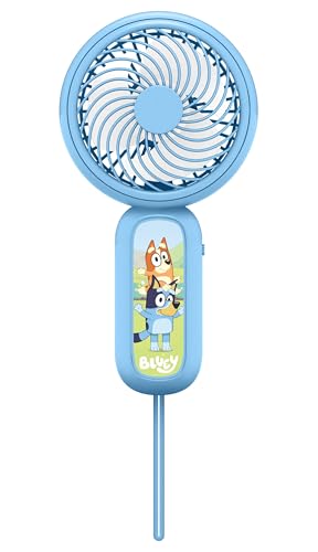 OTL Technologies Mini-Handventilator, Blau, mit wiederaufladbarer Batterie, Blau von OTL Technologies